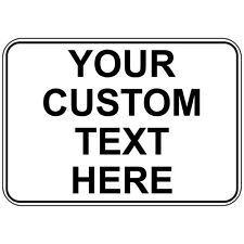 Custom text osha for sale  Riverview