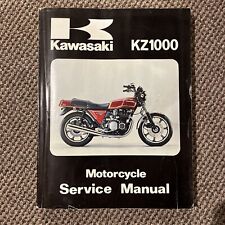 kawasaki manual kz 1000 for sale  Middletown