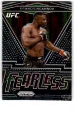 2021 UFC Panini Prizm Fearless Francis Ngannou #9 for sale  Shipping to South Africa
