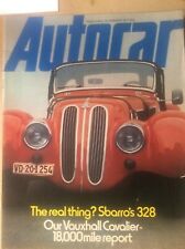 Autocar magazine 1977 for sale  DERBY