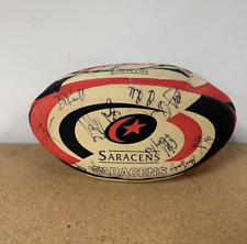 Signed saracens rugby for sale  TONBRIDGE