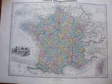 Ancient map departments d'occasion  Expédié en Belgium