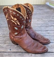 inlay cowboy boots for sale  Lakebay