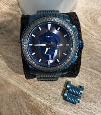 Invicta Sea Hunter Skull relógio automático masculino mostrador azul cinza 50mm 29922 comprar usado  Enviando para Brazil