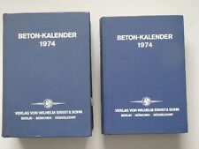 Beton kalender 1974 gebraucht kaufen  Sigmaringen