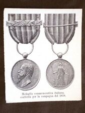 Stampa della medaglia usato  Villarosa