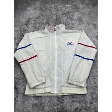 Jaqueta de tênis vintage Jimmy Connors corta-vento masculina branca média anos 70-80 comprar usado  Enviando para Brazil