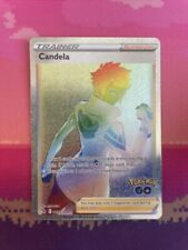 Pokemon Card Candela 083/078 Secret Rainbow Rare Pokemon Go Near Mint for sale  Shipping to South Africa
