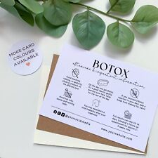 Botox care card for sale  ROMFORD