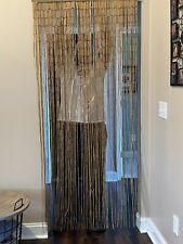 Beaded wood curtain for sale  Johnstown