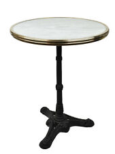 20" FRENCH WHITE MARBLE BISTRO TABLE, B-STOCK - FREE SHIPPING ! #1409 for sale  Shipping to South Africa
