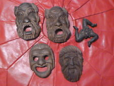 Sculture legno maschere usato  Genova