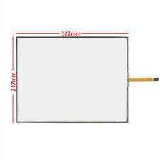 Painel de vidro tela sensível ao toque 15 polegadas 322mmx247mm 4 fios kit USB para monitor LCD 1PÇS comprar usado  Enviando para Brazil
