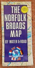 Norfolk broads map for sale  CANTERBURY