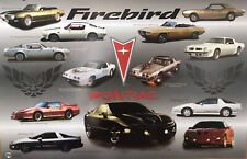 2024 Special! Pontiac Firebird 1967-2000 History Most Popular Car Poster Rare! for sale  Shipping to South Africa