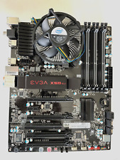 Placa-mãe EVGA X58 SLI LE ATX 1600MHz Intel Core 7-960 CPU 8MC 3.20GHz 4.8GT/s comprar usado  Enviando para Brazil