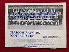 Glasgow rangers 1964 for sale  NEWTOWNABBEY