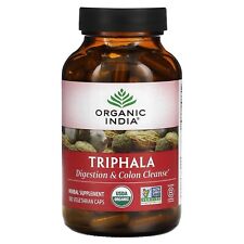 Used, Organic India Triphala Tablets 60 Vegetarian Caps Free Shipping for sale  Shipping to South Africa