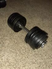 Lbs. adjustable dumbbell for sale  Campbell