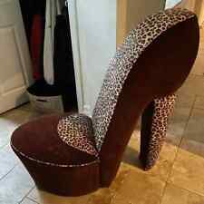 Shoe chair leopard for sale  New York