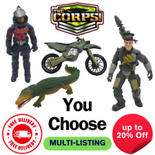 Lanard the Corps Military Soldier Action Figure, Acessories & Animal Toy Figures for sale  Shipping to South Africa