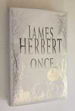 JAMES HERBERT Once (White Cover, Signed, 2001) for sale  LEICESTER