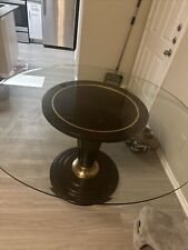 1 round wood table for sale  Dallas