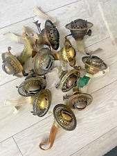 Brass oil lamp for sale  PINNER