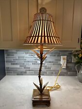Table lamp bamboo for sale  Lenexa