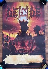 Deicide concert poster for sale  Reading