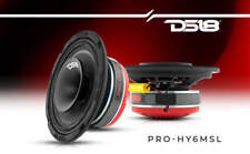 DS18 6.5" alto-falante baixo raso carro médio alcance driver alto-falante 8 Ohm PRO-HY6MSL comprar usado  Enviando para Brazil
