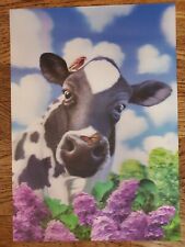 Cow lenticular art for sale  Springfield