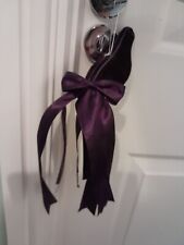 Purple velvet ribbon for sale  BRACKNELL