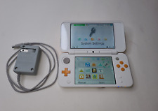 Nintendo 2DS XL Console - 32GB Micro SD Card - White/Orange *Read Description* for sale  Shipping to South Africa
