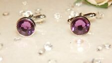 Cufflinks 10mm amethyst for sale  NORTH TAWTON