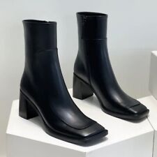 NUEVAS Botas The Row Patch con Paneles Punta Cuadrada Negras Talla 41EU 11US segunda mano  Embacar hacia Argentina