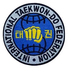 Taekwondo international patch for sale  Ireland