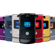 Teléfono abatible retro Motorola RAZR V3 V3i - todos los colores desbloqueado - impecable grado a+ segunda mano  Embacar hacia Argentina