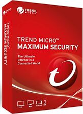 Trend Micro Maximum Security 2024 1,3, 5, 10 dispositivos 1, 2 ou 3 anos 5 min e-mail comprar usado  Enviando para Brazil