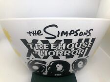 2 THE SIMPSONS PROMO TREEHOUSE OF HORRORS XXV CONTAINER AND  XXVII BOWL for sale  Shipping to South Africa