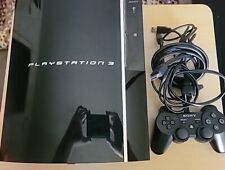 Console gordo Sony CECHG01 PlayStation 3 40GB 1 CONTROLADOR alimentação, controle, HDMI, usado comprar usado  Enviando para Brazil