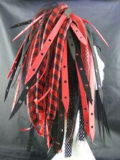 CYBERLOXSHOP REDWEB CYBERLOX CYBER HAIR FALLS DREADS GOTH RAVE RED BLACK for sale  Shipping to South Africa