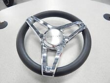 Used, Crest Pontoons Chrome And Black Steering Wheel for sale  Shipping to South Africa
