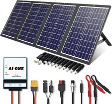 120W Portable Solar Panel Kit with Stand Foldable Solar Panel Charger for sale  Shipping to South Africa