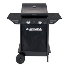 GAS BARBECUE STOVE WITH STAINLESS STEEL GRILL AND BBQ SHELVES LAVA ROCK, used for sale  Shipping to South Africa