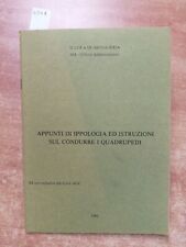 Appunti ippologia istruzioni usato  Vaiano Cremasco