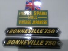 Triumph bonneville badges for sale  HULL