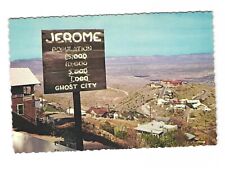 Cartão postal vintage de Jerome (Cidade Fantasma), Arizona não publicado 4x6, usado comprar usado  Enviando para Brazil