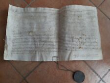 Antico documento originale usato  Serravalle Scrivia