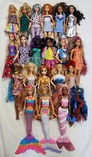 Lote de 20 bonecas Barbie fashionistas Disney modelo revelação de cores musa grande variedade, usado comprar usado  Enviando para Brazil